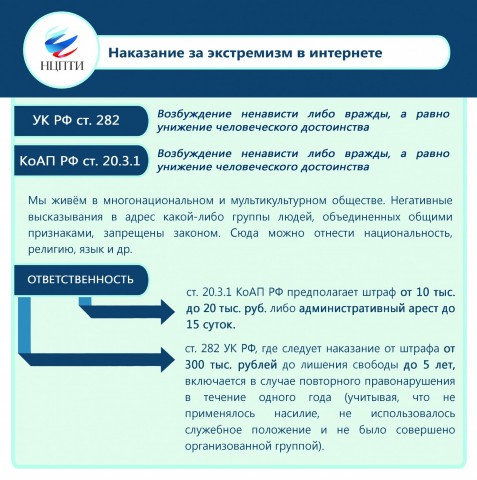 Экстремизм в интернете - плакаты.